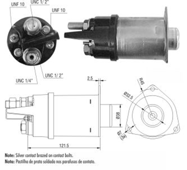 MARS OTOMATIGI 24V 37MT CATERPILLAR