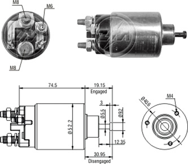 MARS OTOMATIGI 12V OPEL ASTRA - VECTRA - CORSA / FIAT DOBLO - PALIO - STILO