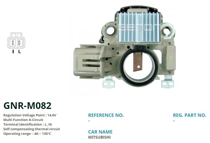 ALTERNATOR KONJEKTOR 12V MITSUBISHI CANTER (L, IG)