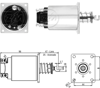 STOP OTOMATIGI 12V MWM (STOP OTOMATIGI)