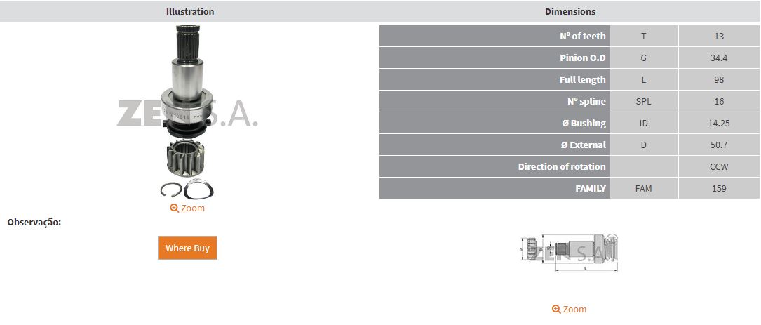 MARS DISLISI 13 DIS AUDI A3 1.6 TDI / SEAT ALTEA - LEON / SKODA OCTAVIA / VW CADDY - GOLF 1.6 TDI (CCW)