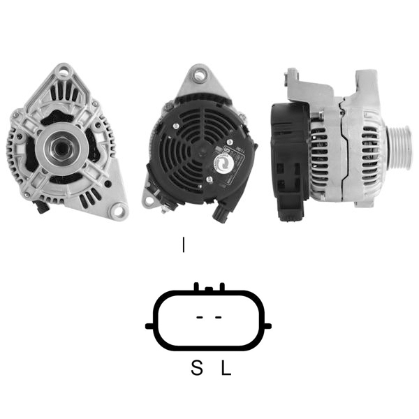 ALTERNATOR 12V 65 AMP NISSAN MICRA 1.0-1.3 ı 16V (0120335008)