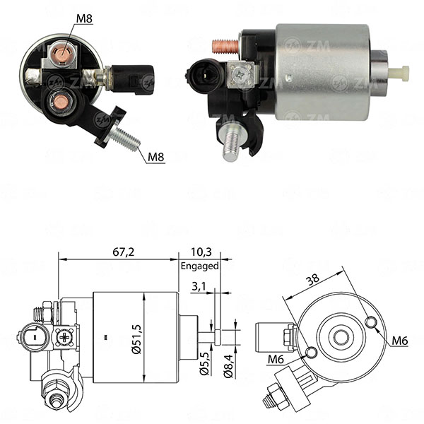 MARS OTOMATIGI 12V CADILLAC / GM-CHEVROLET / GMC