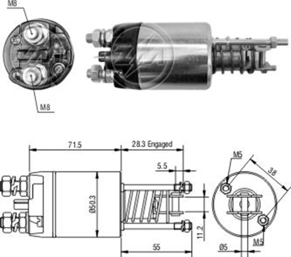 MARS OTOMATIGI 12V FIAT REGATA - UNO / LANCIA BETA / ALFA ROMEO