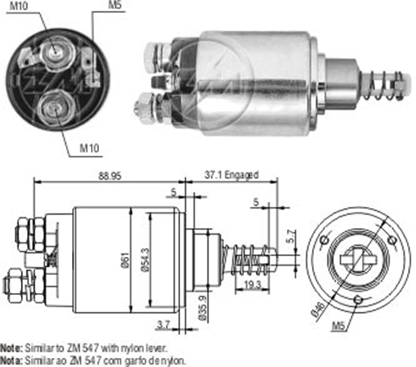 MARS OTOMATIGI 24V MERCEDES-BENZ L 1317 - 1517 - O 371 - OF 1115 - 1315 - 1318 - 1721 - OH 1315 - 1621