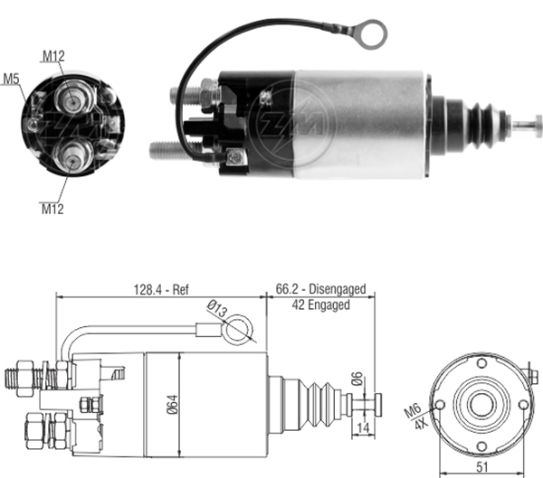 MARS OTOMATIGI 12V 39MT CATERPILLAR / CUMMINS / MERCEDES-BENZ (KULAKSIZ)