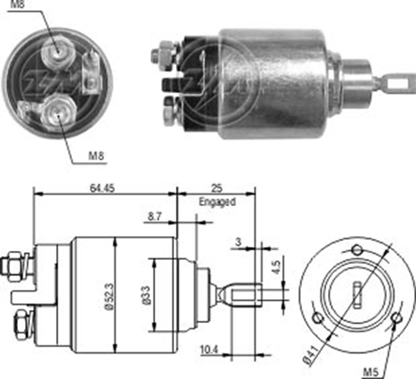 MARS OTOMATIGI 12V VOLVO 850 - 960 - C70 - S40 - S70 - S80 - V40 - V70