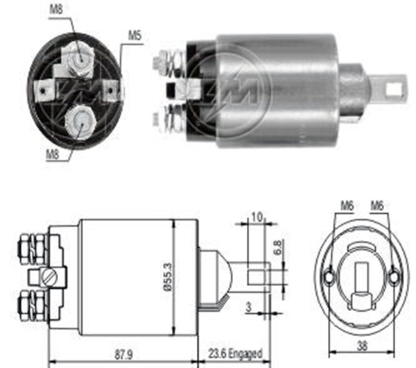 MARS OTOMATIGI 12V MITSUBISHI ONAN / KIA / MAZDA / SUZUKI