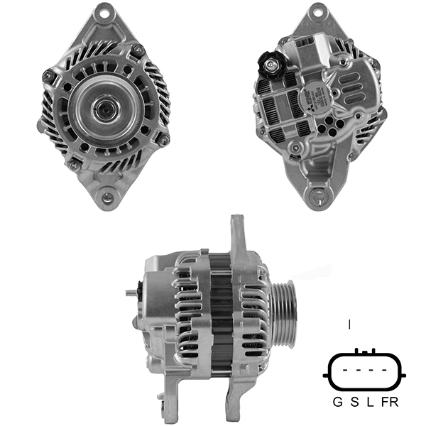 ALTERNATOR (URETIMDEN KALDIRILMISTIR) 12V 85 AMP MITSUBISHI COLT 1.1 - 1.3 - 1.5 / SMART FORFOUR 1.1 - 1.5