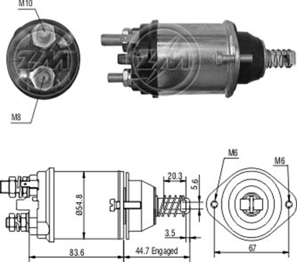 MARS OTOMATIGI 12V CASE / MASSEY FERGUSON / FIAT / IVECO / NEW HOLLAND