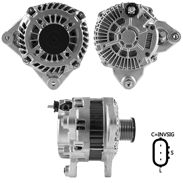 ALTERNATOR 12V 150 AMP NISSAN QASHQAI 1.6 - 2.0 DCI - X-TRAIL 2.0 DCI