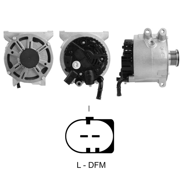 ALTERNATOR 12V 150 AMP MERCEDES-BENZ A-CLASS A 160 - A 170 CDI - VANEO 1.7 CDI (SG15L026)