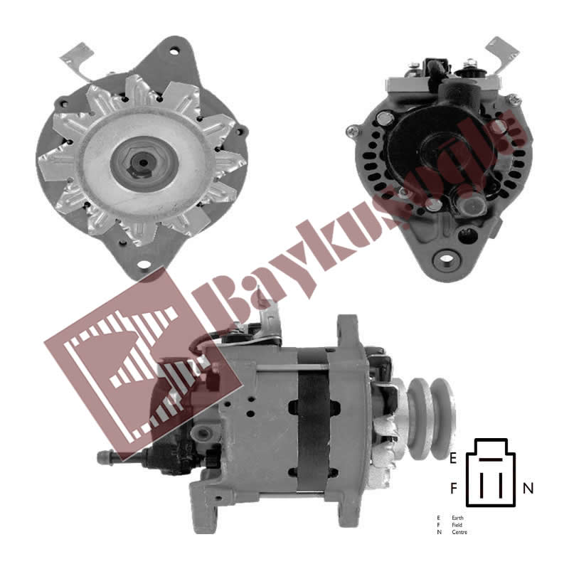 ALTERNATOR 12V 55 AMP TOYOTA HI-LUX / HI-ACE 2.2 - 2.4 DIZEL