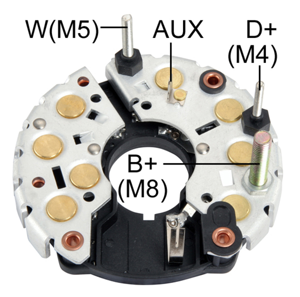 ALTERNATOR DIOT TABLASI FORD 3227-3226 99-----> KAMYON / IVECO 190.30 KAMYON 120MM