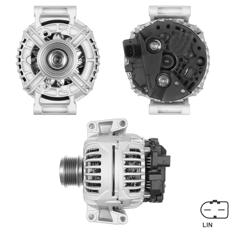 ALTERNATOR 12V 140 AMP SEAT / VOLKSWAGEN / AUDI A4 - A5 - Q5 BENZINLI (0124525113)
