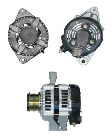 ALTERNATOR (TOYOTA TSUSHO) 12V 80 AMP TOYOTA HIACE 2.5 D-4D - HILUX 2.5 D-4D - 3.0D - LAND CRUISER 3.0 D-4D (10