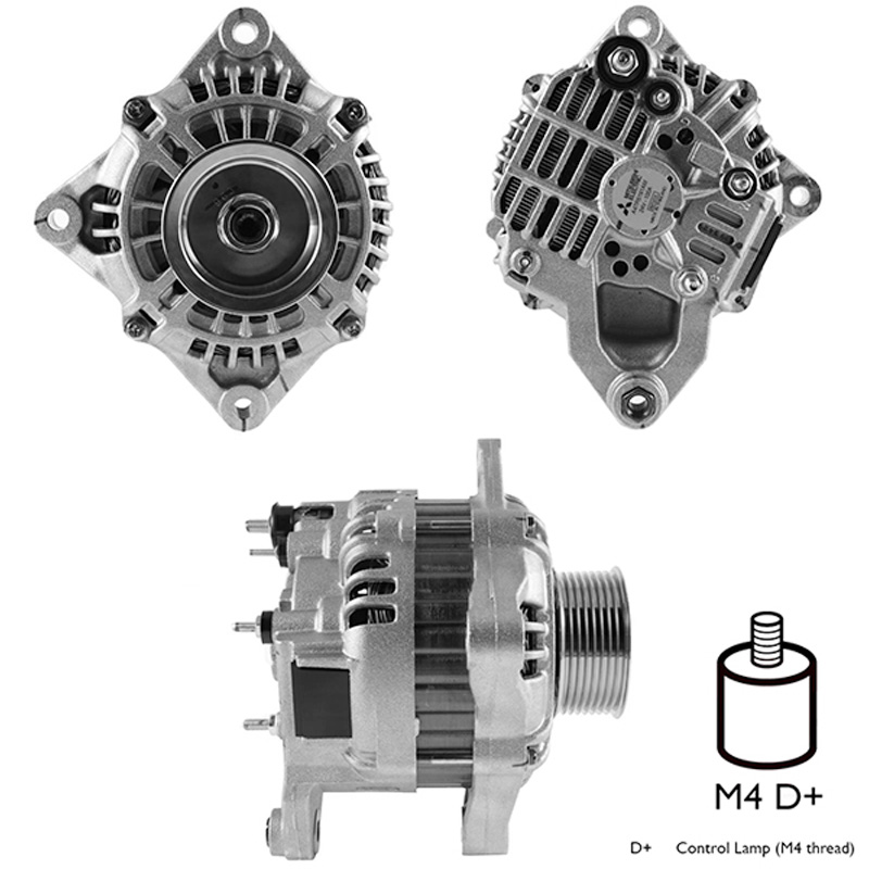 ALTERNATOR 24V 100 AMP (KASNAK 8 KANAL) SCANIA 114 - 124 - 144 - 164 - 230 - 260 - 300 - 360 - 400 - 480 - 94 -