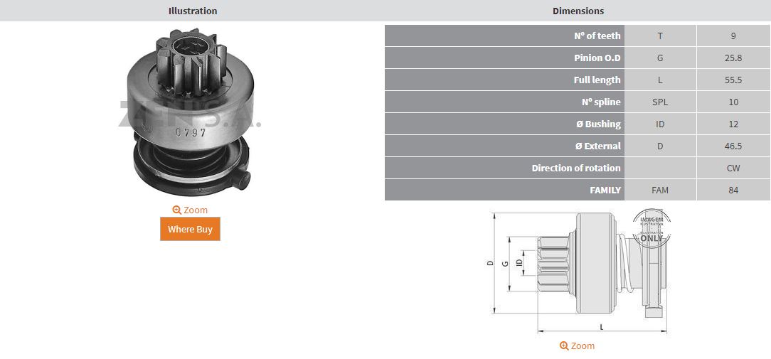 MARS DISLISI 9 DIS SEAT TERRA 1.4D / VOLKSWAGEN POLO 1.3 - 1.4D