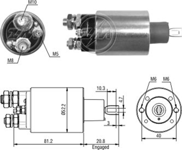 MARS OTOMATIGI 12V FORD / JOHN DEERE / MASSEY FERGUSON / MERCEDES-BENZ