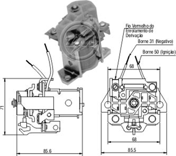 MARS OTOMATIGI 24V CUMMINS SERI N / SCANIA / VOLVO PENTA