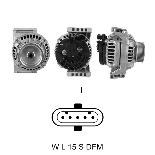 ALTERNATOR 24V 110 AMP BOVA / DAF CF - FA - XF / SOLARIS (0124655014)