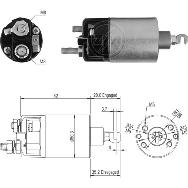 MARS OTOMATIGI 12V CHINA - EFFA MOTORS