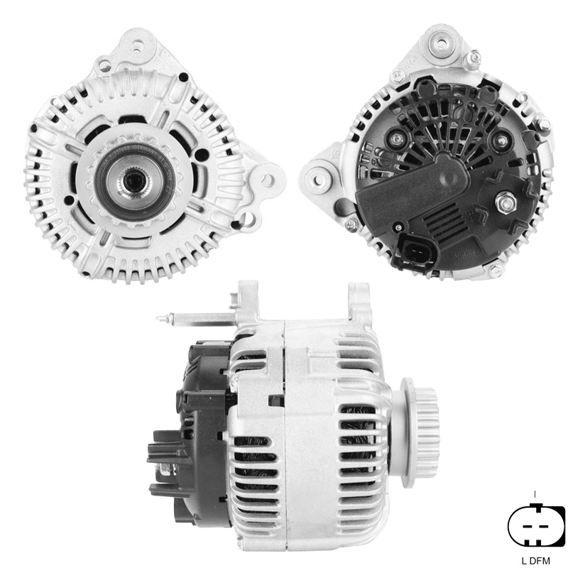 ALTERNATOR 12V 180 AMP VOLKSWAGEN MULTIVAN - TRANSPORTER CARAVELLA (0124625018)