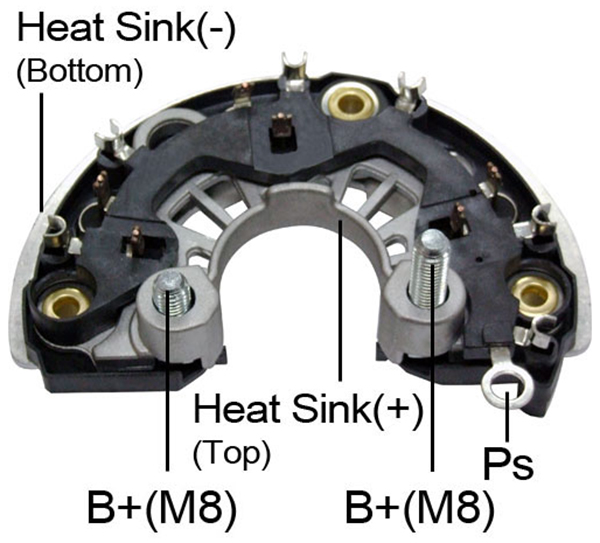 ALTERNATOR DIOT TABLASI FIAT ALBEA - PALIO - SIENA - STILO - MAREA 1.6 / MERCEDES BENZ C240 - C350 - E320 - E240 - E280 / FO