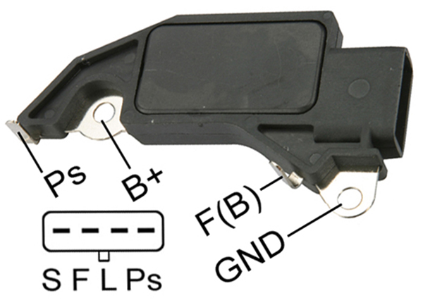 ALTERNATOR KONJEKTOR 12V BUICK / CADILLAC - 4 KALIN FIS