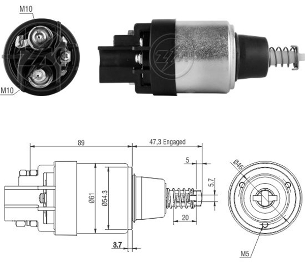 MARS OTOMATIGI 12V CASE / DIECI AGRI / FIAT-IVECO INDUSTRIAL ENGINE