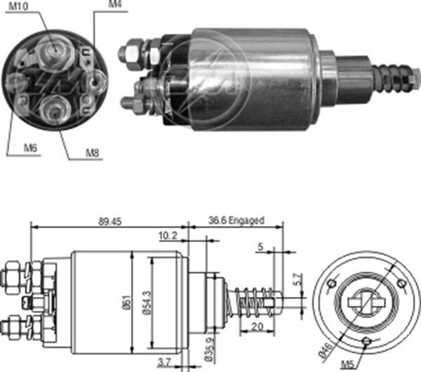 MARS OTOMATIGI 12V FORD TRACTOR