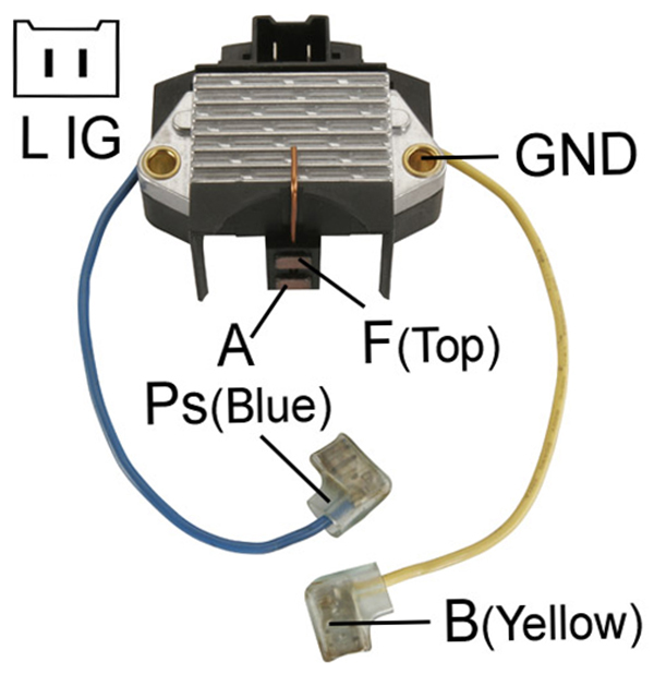 ALTERNATOR KONJEKTOR 12V RENAULT 9 / PEUGEOT / VOLVO IKI FIS - IKI KABLOLU