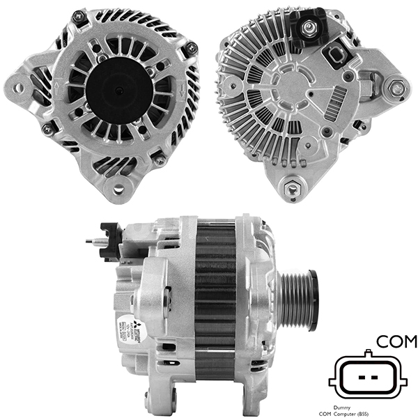 ALTERNATOR (URETIMDEN KALDIRILMISTIR) 12V 210 AMP RENAULT LAGUNA - ESPACE - MEGANE - VEL SATIS 2.0 DCI - LAGUNA