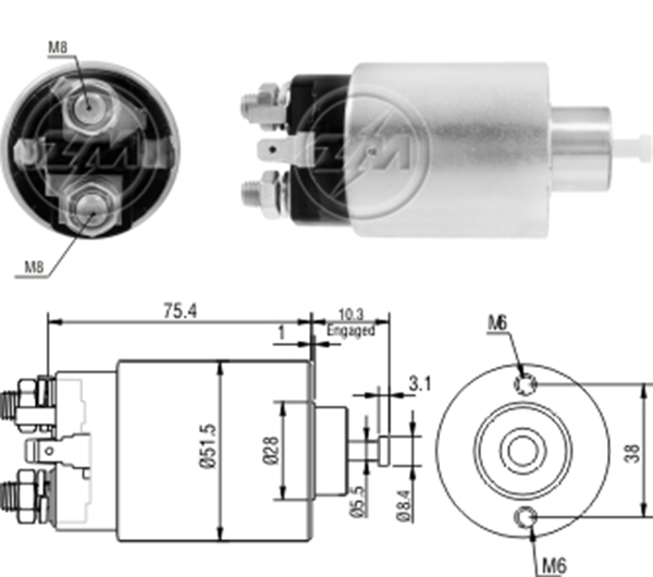 MARS OTOMATIGI 12V JAC MOTORS J3