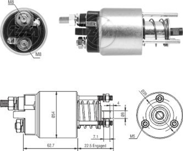 MARS OTOMATIGI 12V ALFA ROMEO MITO / FIAT 500 - BRAVO - DOBLO - IDEA - PANDA - PUNTO - STILO / LANCIA DELTA - MUSA