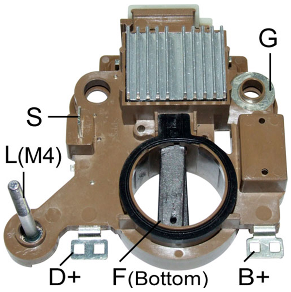 ALTERNATOR KONJEKTOR 24V L TERMINAL (M.4 TEK CIVATA) TERMINAL Y.M. SCANIA TRUCK FOR A4TR5188 100 AMP R420 - R440 - R560 -