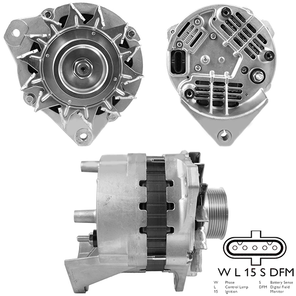 ALTERNATOR 24V 150 AMP SCANIA OTOBUS K400 - K410 - K440