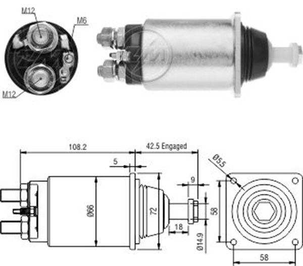 MARS OTOMATIGI 12V CASE / FORD CARGO / NEW HOLLAND / VOLKSWAGEN