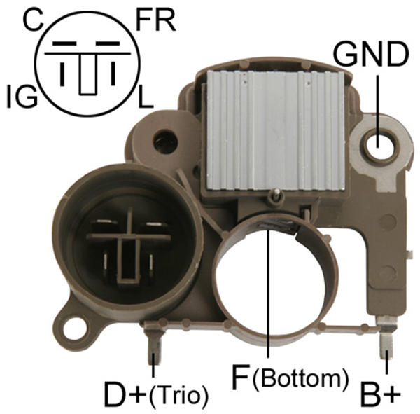 ALTERNATOR KONJEKTOR 12V HONDA CIVIC / CRX