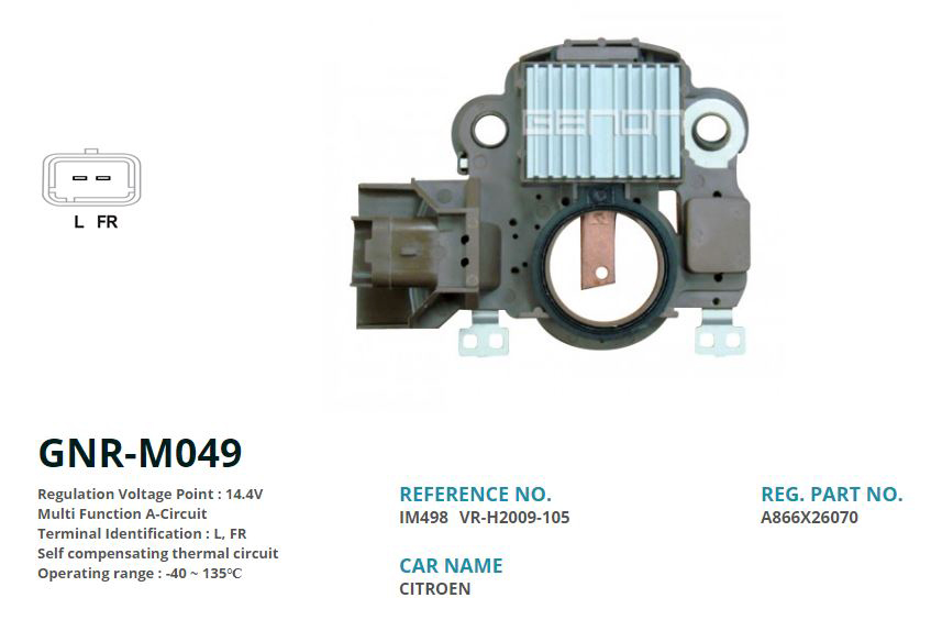 ALTERNATOR KONJEKTOR 12V PEUGEOT PARTNER 2.0 HDI 306-307 HDI / CITROEN BERLINGO 2.0 HDI (L, FR)