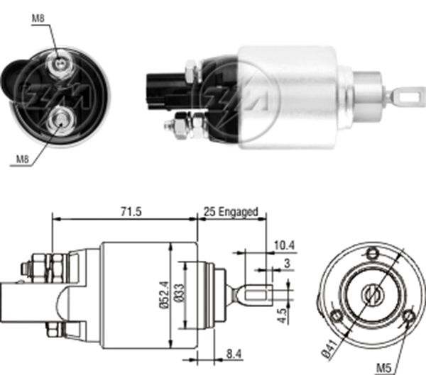 MARS OTOMATIGI 12V AUDI A3 - TT / SEAT / VOLKSWAGEN (SBO-0381)