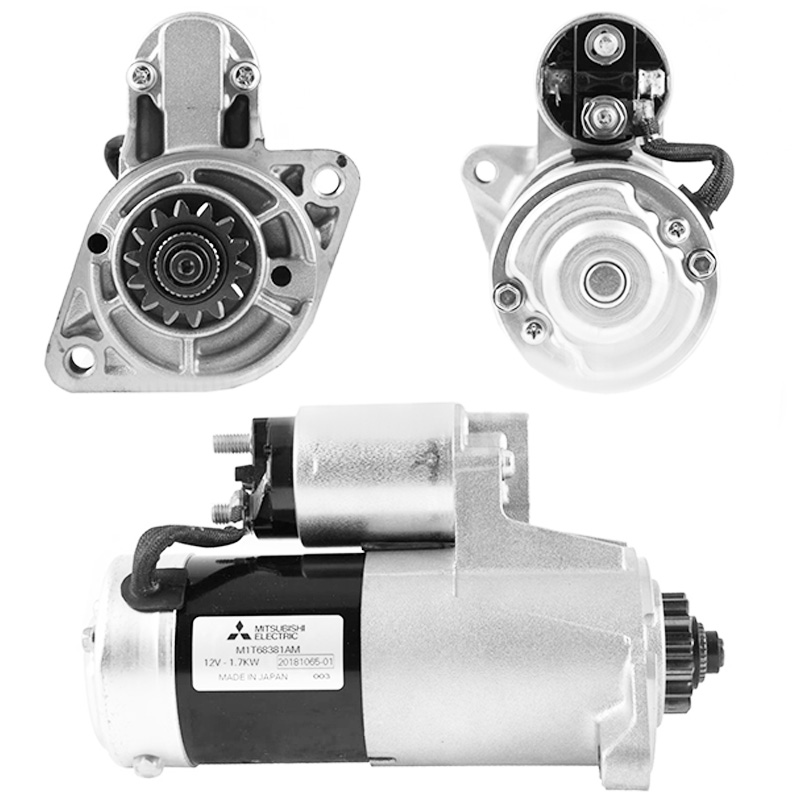 MARS MOTORU 12V 1,7 KW 14 DIS CASE EXCAVATORS CX17B / NEW HOLLAND EXCAVATORS E18B / L3E 15.2HP DIESEL 2007