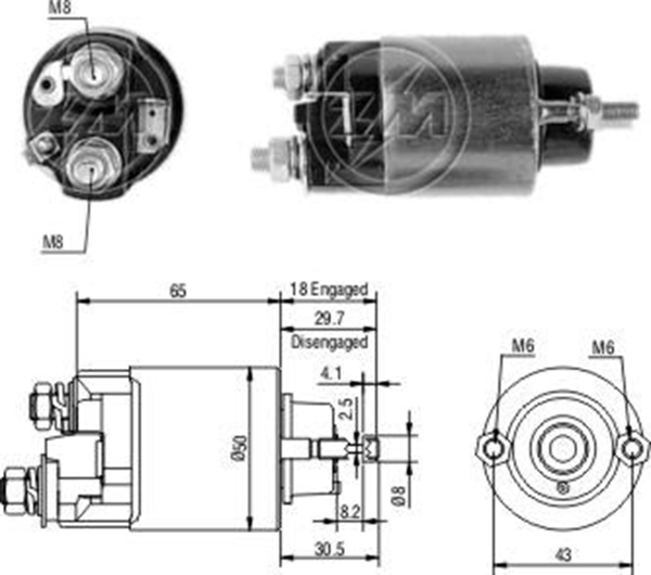 MARS OTOMATIGI 12V SUZUKI CARRY (SND-0707)