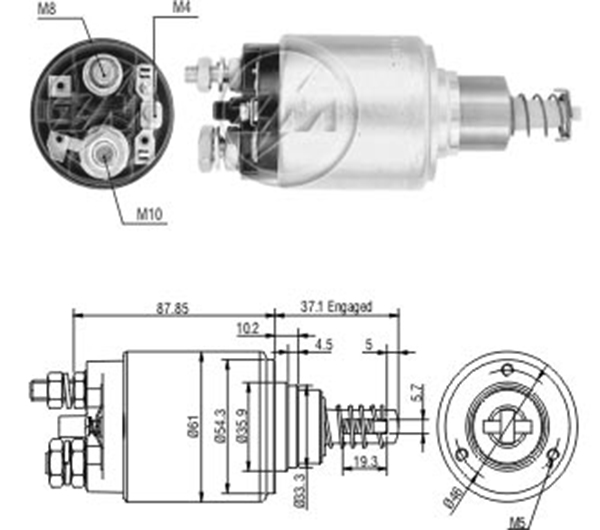 MARS OTOMATIGI 24V DAF F 1300 F - F 1500 DF - F 2105 DF