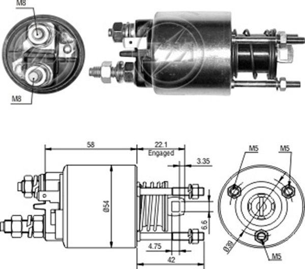 MARS OTOMATIGI 12V FIAT PUNTO - SIECENTO / LANCIA