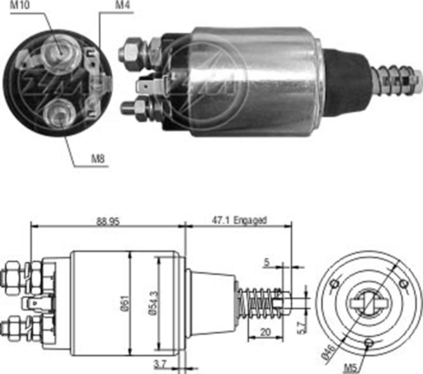 MARS OTOMATIGI 12V NEW HOLLAND TRACTOR