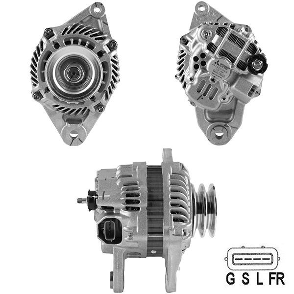 ALTERNATOR 12V 90 AMP MITSUBISHI L200 3.2 - PAJERO 3.2