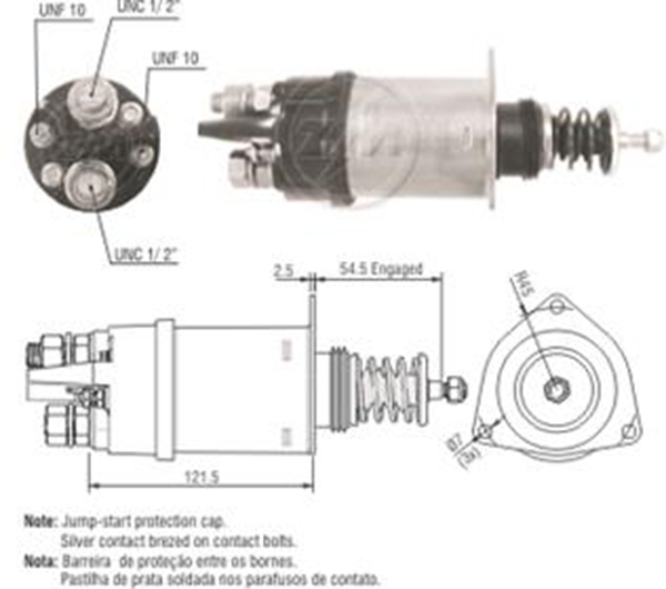 MARS OTOMATIGI 24V 42MT CASE / CLARK / CUMMINS / DELCO REMY