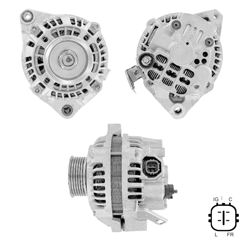 ALT. ALTERNATOR 12V 75 AMP HONDA CIVIC 1.4 - 1.6 01-05 MODEL