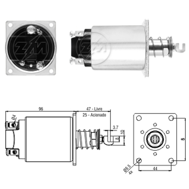 STOP OTOMATIGI 24V MWM (STOP OTOMATIGI)